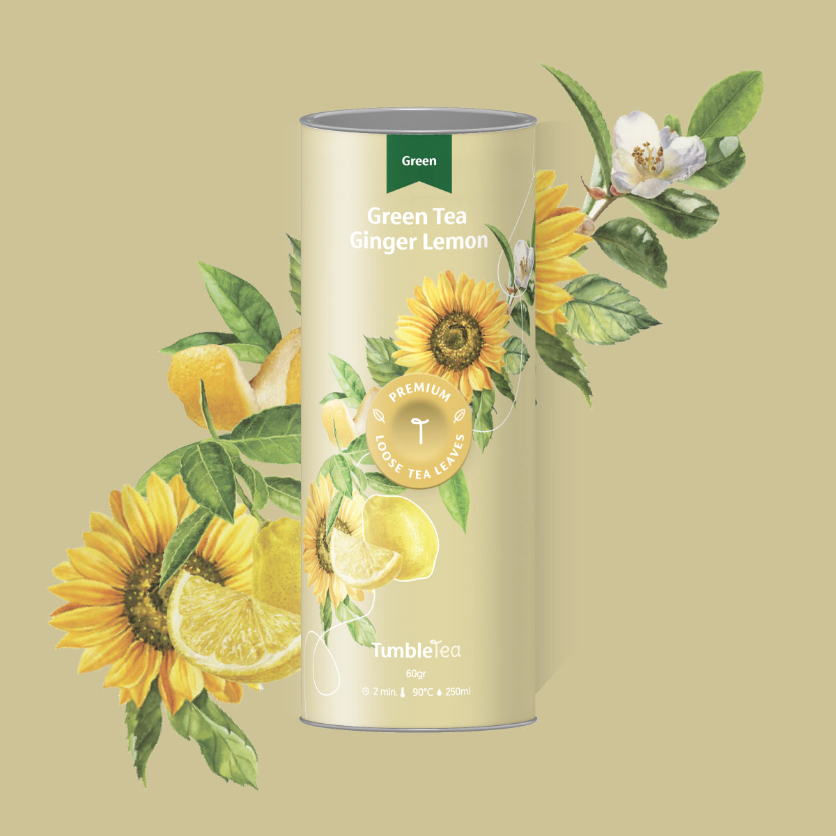 Green Tea Ginger Lemon